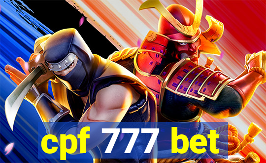 cpf 777 bet